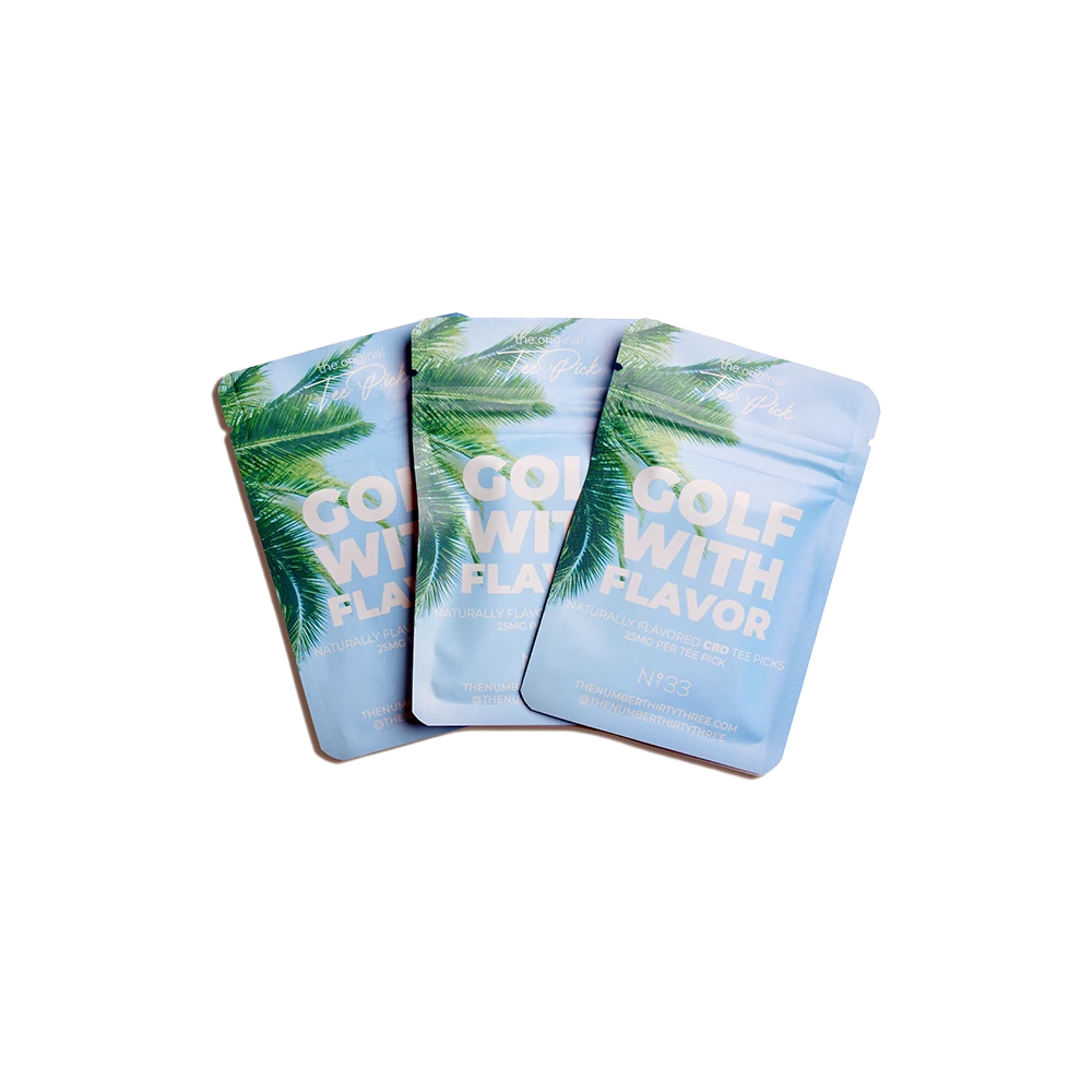 The Number Thirty Three The Original Tee Pick - CBD Tropical Mint