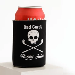 Bad Cards Fore Good Golfers "Bogey Juice" Koozie