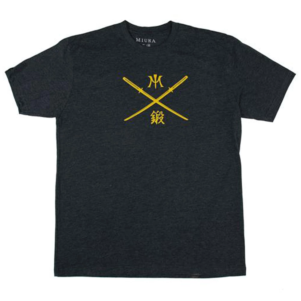 Miura Samurai Tee Dark Grey Heather