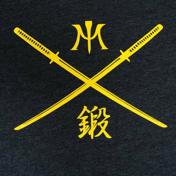 Miura Samurai Tee Dark Grey Heather - Image 2