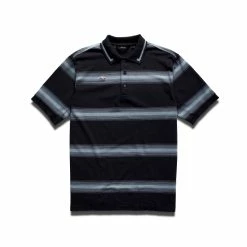 Radmor Baty BobRad Pimaformance 'Vintage Ombre' Polo - Blue Graphite/Seattle Mist