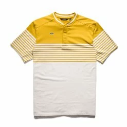 Radmor Colby BobRad Band-Collar Ombre Polo (Lemon)