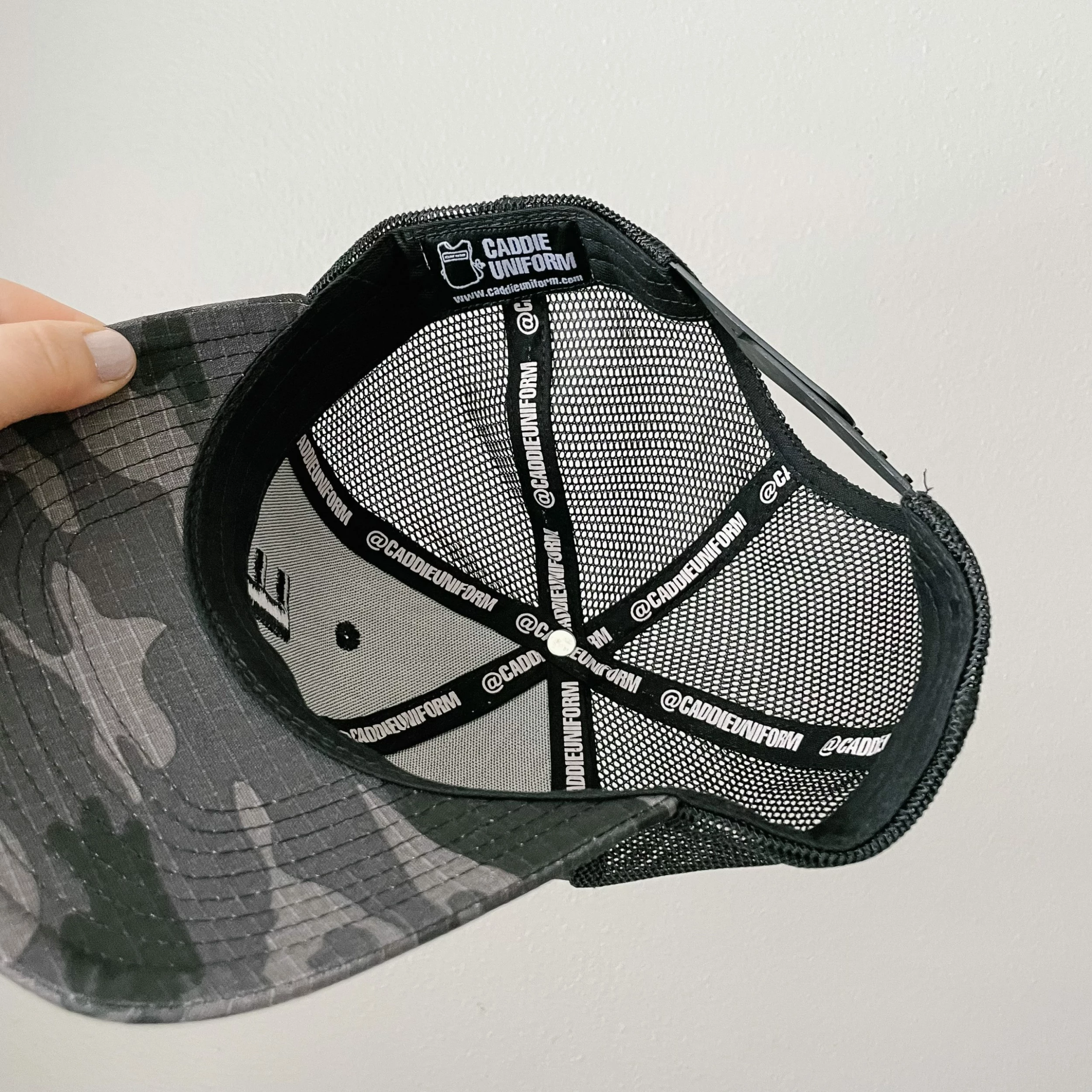 CADDIE UNIFORM Camo Golf Hat - Image 4