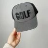 CADDIE UNIFORM Grey Golf Hat