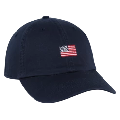 Golf American Flag Needlepoint Hat