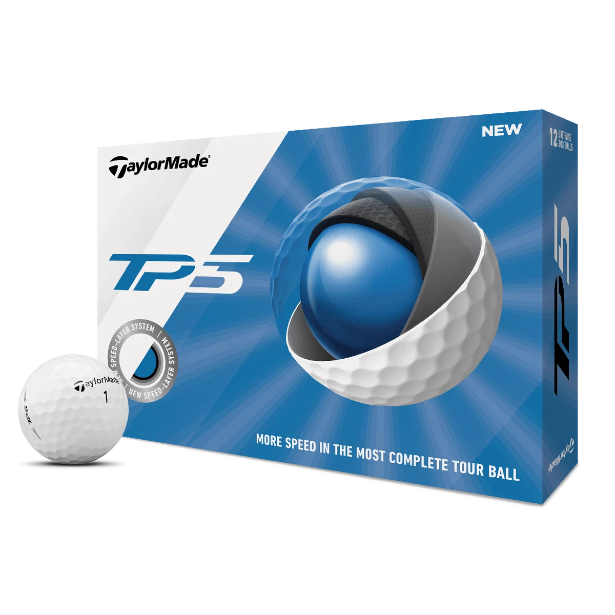 TaylorMade Golf Taylormade 2019 TP5 Golf Balls